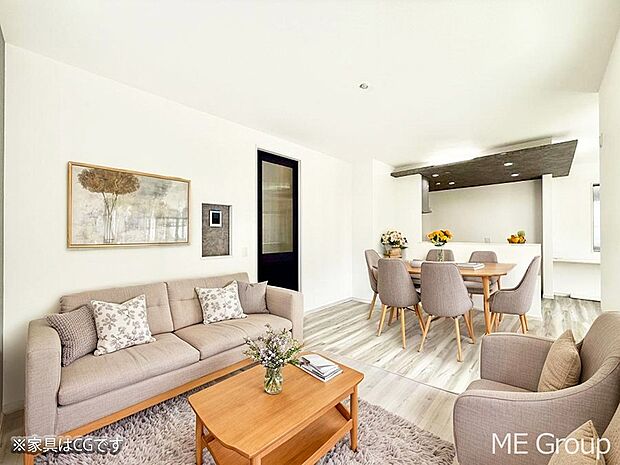 ■心落ち着く場所、ゆったり過ごせるリビング