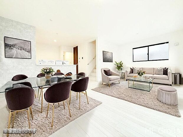 ■心落ち着く場所、ゆったり過ごせるリビング