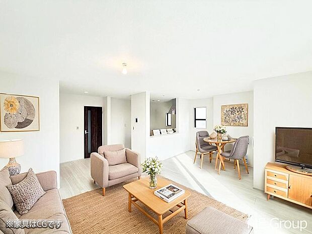 ■心落ち着く場所、ゆったり過ごせるリビング