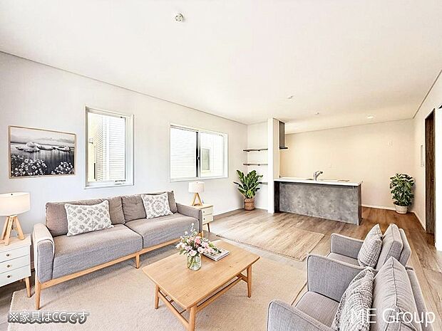 ■シンプルだけど贅沢、大切な人と過ごす心がほどける空間