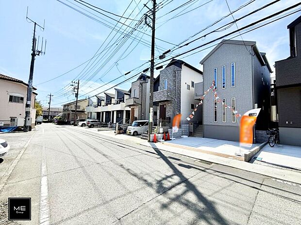 【前面道路含む現地写真】■新しい住まい、街の新しい風景