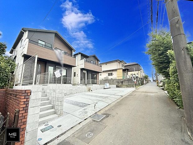 【前面道路含む現地写真】■新しい時代の息吹を感じる、心地よい環境