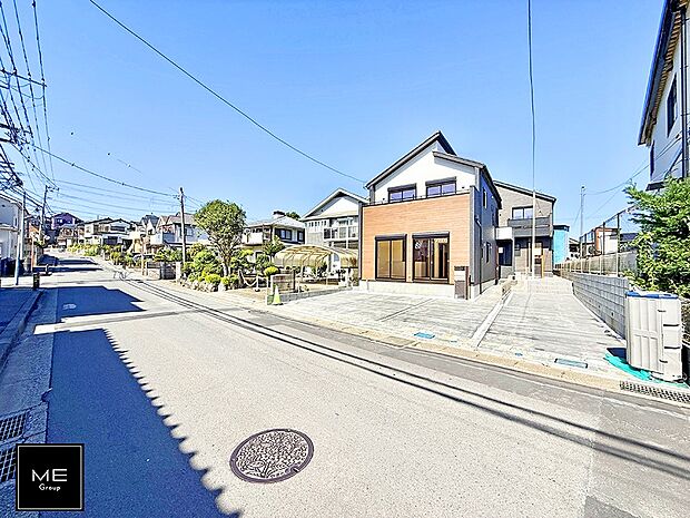 【前面道路含む現地写真】■新しい住まい、街の新しい風景