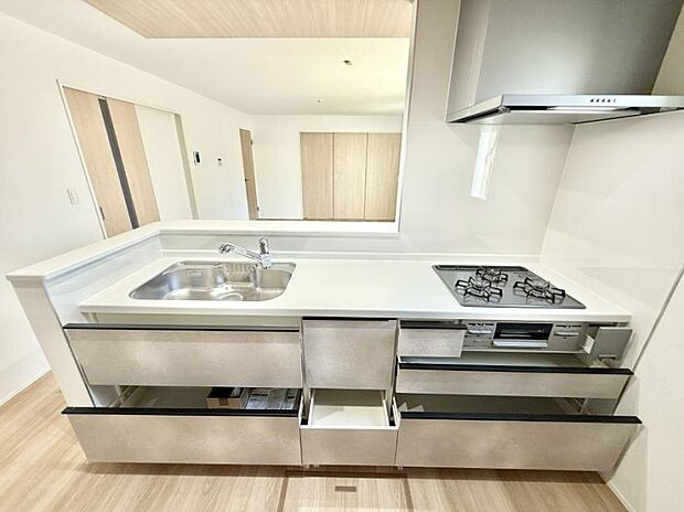 【キッチン】■料理がもっと楽しくなる、快適なキッチン空間