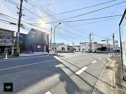 前面道路含む現地写真