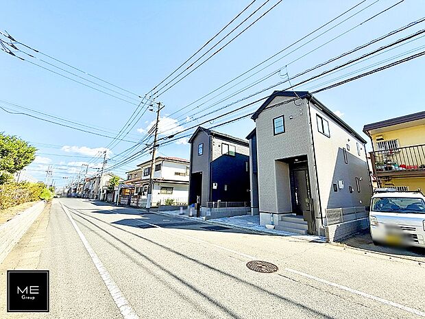 【前面道路含む現地写真】■新しい時代の息吹を感じる、心地よい環境