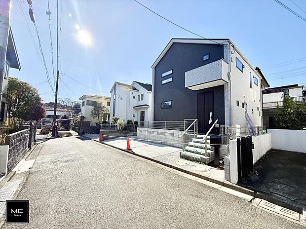 【前面道路含む現地写真】■新しい住まい、街の新しい風景