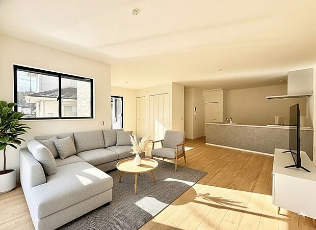 【リビングダイニング】■日常をちょっと特別にする、憩いの空間　※家具はCGです