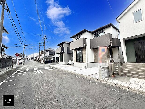 【前面道路含む現地写真】■家族とのお出かけが楽しくなる環境です