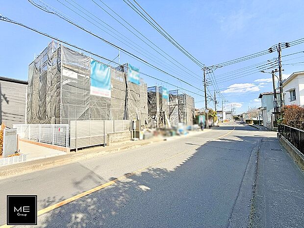 【前面道路含む現地写真】■新しい時代の息吹を感じる、心地よい環境