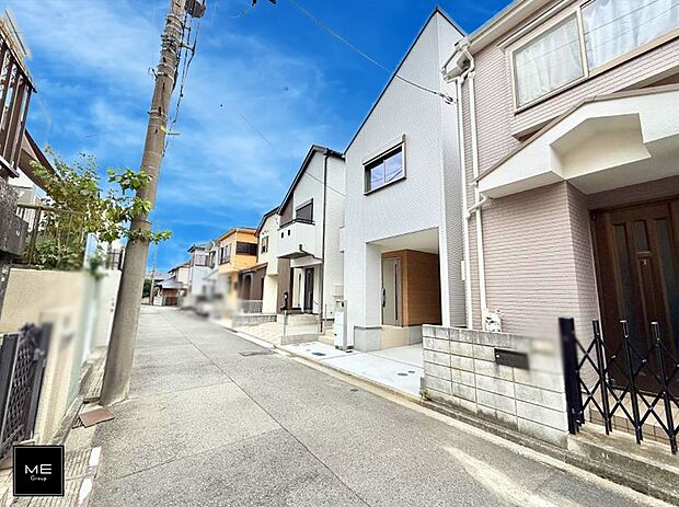 【前面道路含む現地写真】■新しい住まい、街の新しい風景
