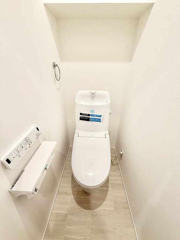 【トイレ】■使いやすさと清潔感にこだわった空間