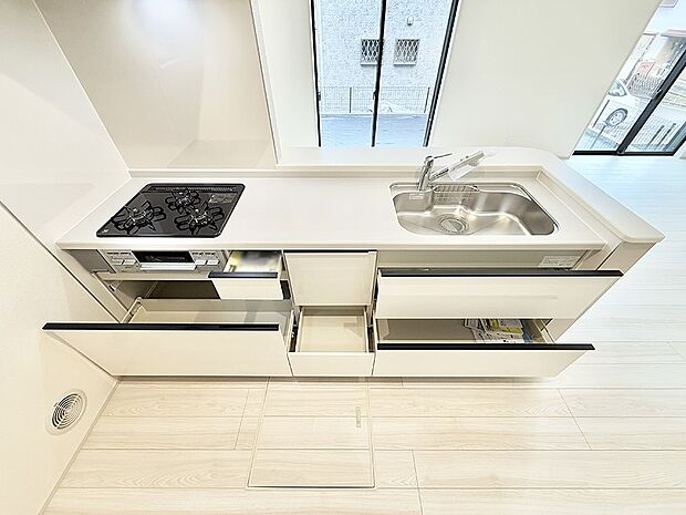 【キッチン】■料理がもっと楽しくなる、快適なキッチン空間