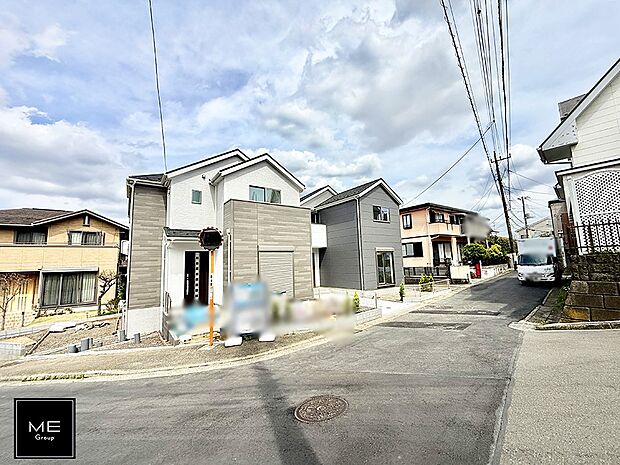【前面道路含む現地写真】■新しい住まい、街の新しい風景