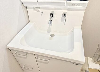 ハンドシャワー付洗面台