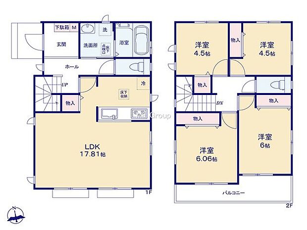 【4LDK】C号棟  