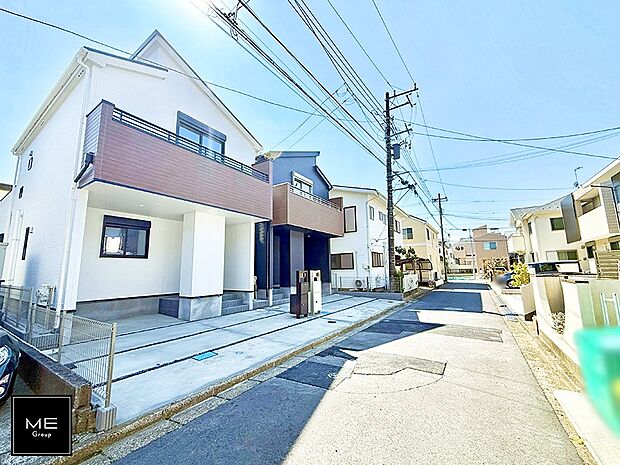 【前面道路含む現地写真】■新しい住まい、街の新しい風景