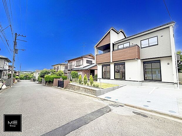 【前面道路含む現地写真】■新しい住まい、街の新しい風景