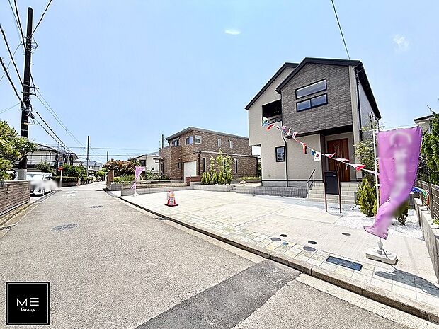 【前面道路含む現地写真】■新しい時代の息吹を感じる、心地よい環境