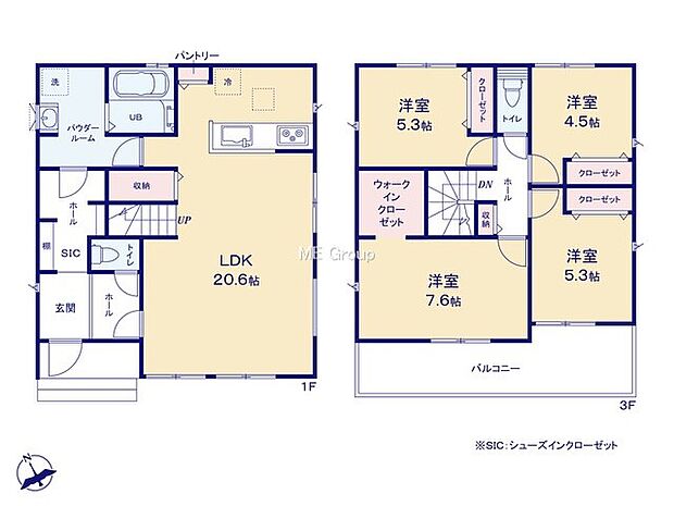 【4LDK】2号棟  