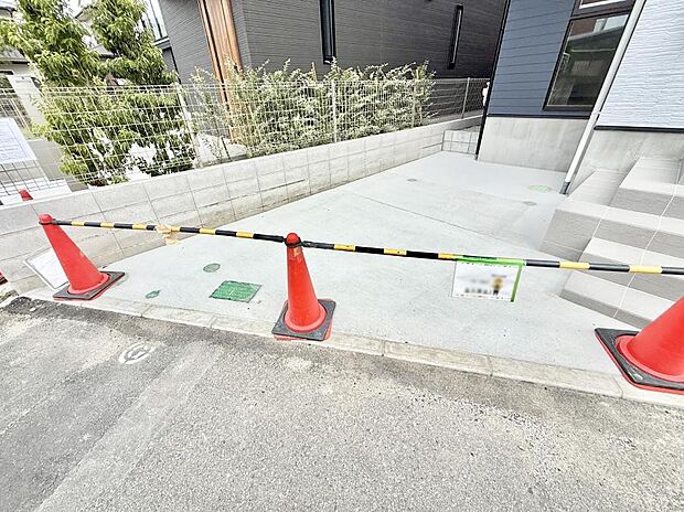【駐車場】1号棟  ■カースペース有