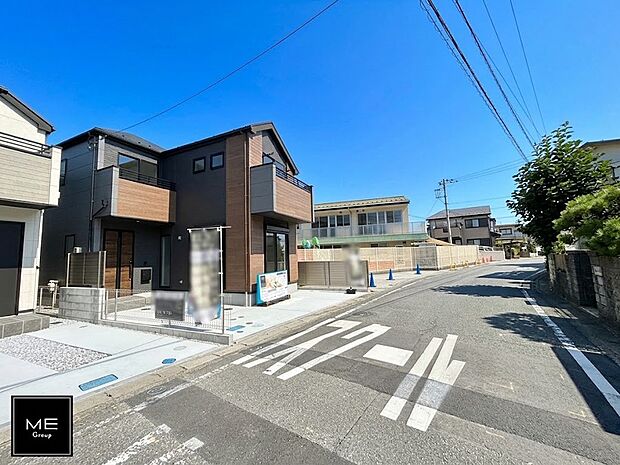 【前面道路含む現地写真】■新しい住まい、街の新しい風景