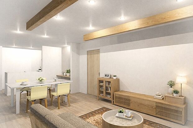 【角地×土地57坪!】
周囲は低い建物が中心の落ち着いた住環境です!
(本イメージパースは実際の仕上がりとは多少異なる場合がございます)