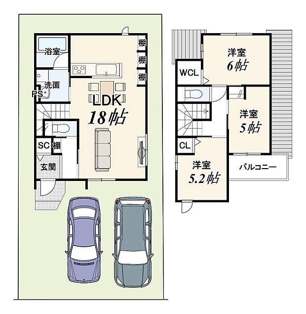 【3LDK】外構費120万円（税込）別途要