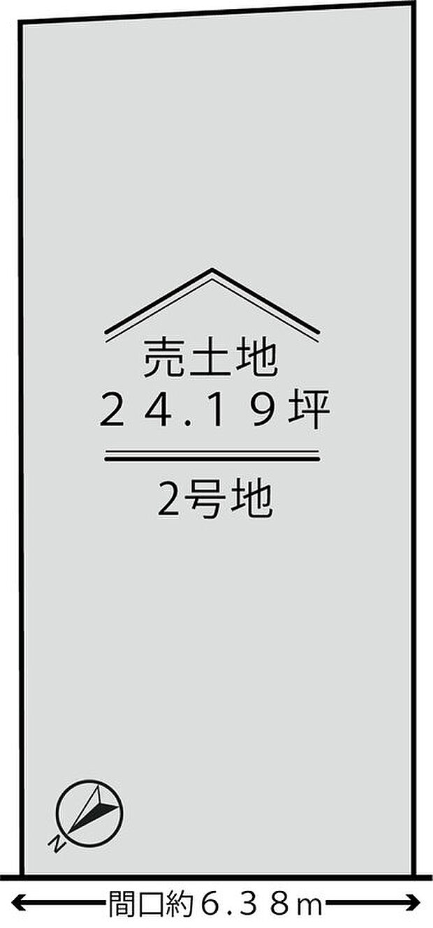 仮測量面積:79.97m2(24.19坪)