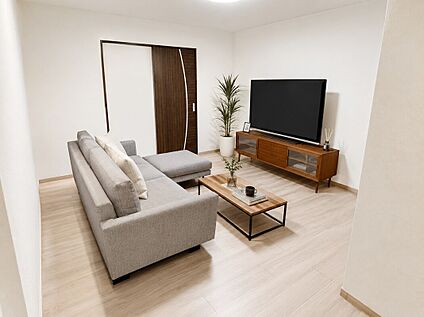 【イメージパース：LDK】