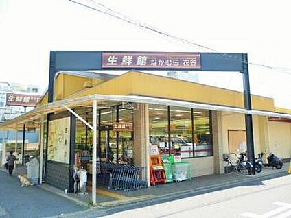 生鮮館なかむら衣笠店 521ｍ(徒歩7分)