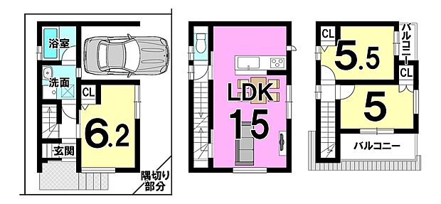 間取り図です！
2799万円
建物面積81.82平米
外構費120万円別途要（税込）
（設計監理費用120万円は物件価格に含む）