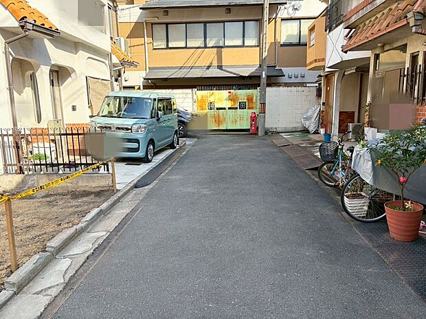 【【前道の様子です！】】周辺には教育施設や生活便利な施設が充実した便利地！
忙しいママも助かる立地です♪
現地（2026年3月）撮影