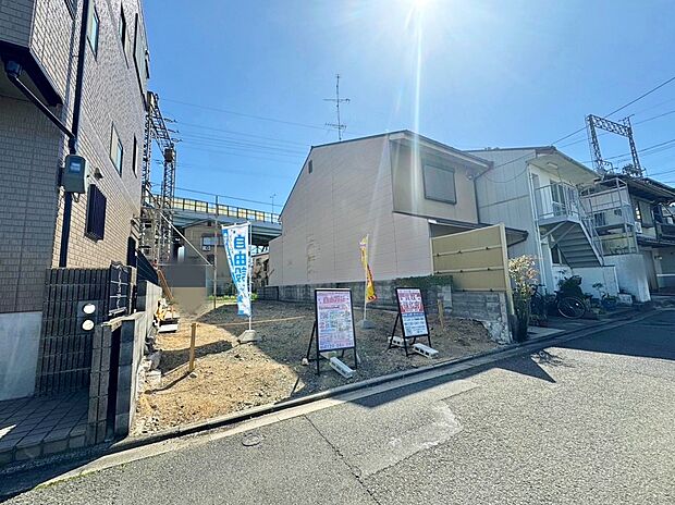 【前道含む現地】京阪中書島駅まで徒歩8分!
現地(2026年1月)撮影