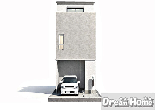 <外観イメージパース>
お客様の理想の間取りに変更が可能です!
※イメージパース図のため、実際の色味や材質とは異なる場合がございます