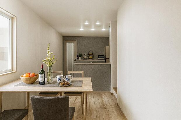 【リビング18帖/イメージパース】おひさまの光をたっぷりと取りこめるリビングで過ごしませんか?【※本画像はCGによる家具配置イメージです。実際の室内には家具・調度品は含まれておりません。図面と現況が異なる場合は現況を優先します。】