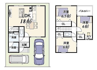 公簿83.08m2（25.13坪）/建確対象面積：77.92m2（23.57坪）/南側非道路/準防火地域 