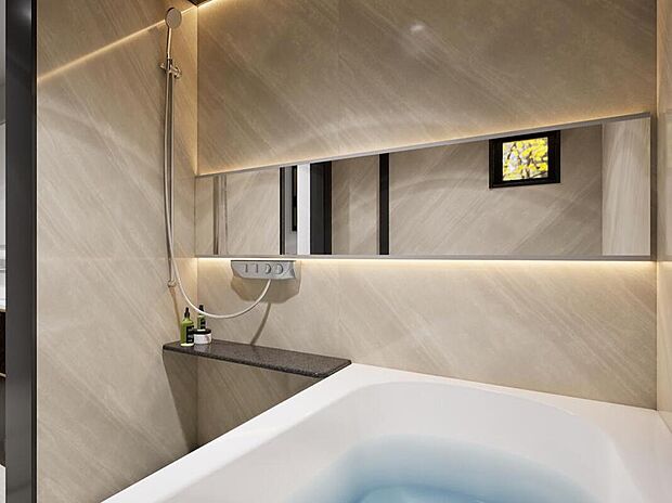 【完成予想パース】 バスルーム

◆◆ 【無料】 見学予約 受付中 ◆◆
ＴＥＬ ： 0120-530-132（通話無料）