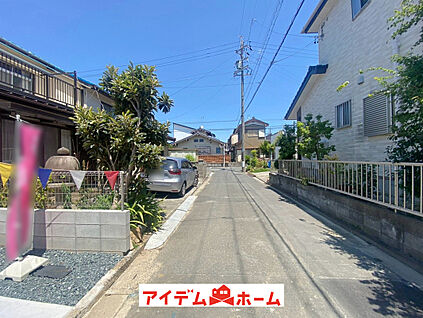 前面道路写真