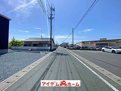 前面道路写真