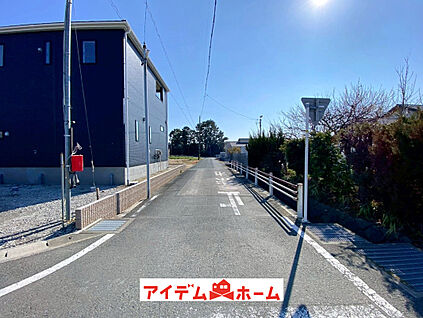 前面道路写真