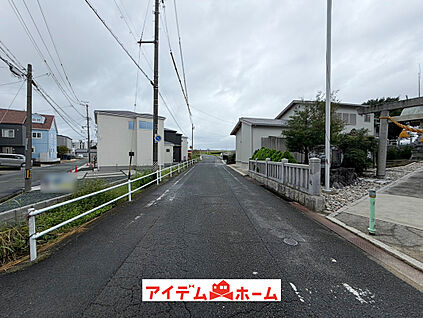 前面道路写真