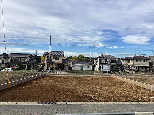 【4号地】南道路付の整形地