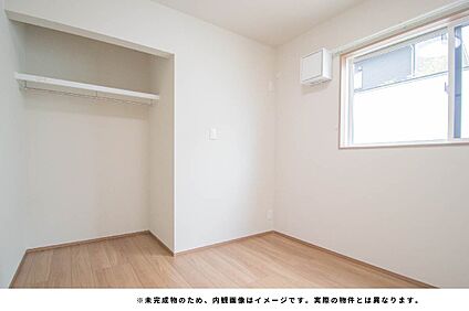 片付け上手になれるオープンクローゼット