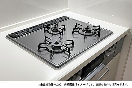 お料理好きに嬉しい高火力なガスコンロ