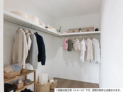 衣替えもラクな大容量WICL