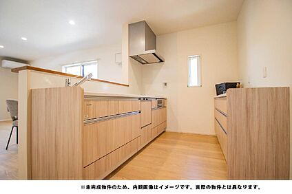 横ならび回遊キッチン