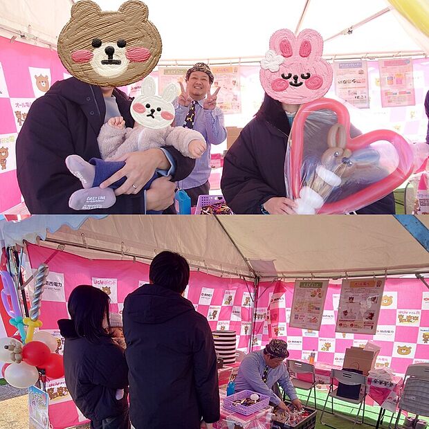 【プレシア林堂 モデルハウス 完成  イベント】大和ガスさんのブースでは、今人気の『かん太くん』『床暖房』『ミストサウナ』の実機を設置。ご来場者様には、体感していただきマイホームのご計画の参考にしていただきました。