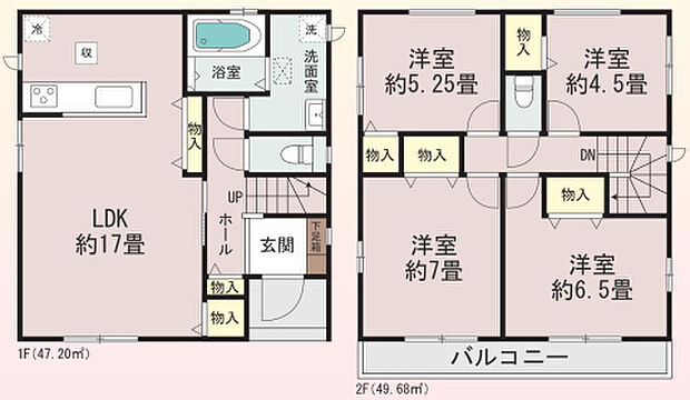 【4LDK】2026年1月築
家族みんなが快適に過ごせる、ゆとりの4LDK新築戸建。広々としたLDKを中心に、4つの居室をバランスよく配置した暮らしやすい間取りです。各部屋には十分な収納を確保し、ご家族の荷物もすっきり収まります。最新の住宅設備を完備し、キッチン・浴室・洗面所など水まわりも使い勝手抜群。耐震性・省エネ性・耐久性すべてにおいて高水準を実現しました。アフターサービスも充実し、長く安心して住み続けられる理想の住まいです。