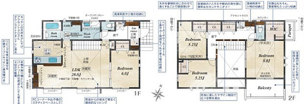 【4LDK】2026年7月築
ゆとりと品格を兼ね備えた4LDK新築戸建。重厚感のある外観と、洗練された内装デザインが印象的な住まいです。LDKは大空間設計で、ご家族でくつろぐひとときを豊かに演出。4つの居室はそれぞれ独立性が高く、プライバシーにも配慮された設計となっています。収納スペースも各所に充実し、生活感を感じさせないすっきりとした空間を実現。高い住宅性能と最新設備で、快適で安心な暮らしを長くお楽しみいただけます。ご家族の理想を叶える一邸です。